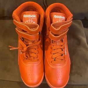 Reebok high top sneakers